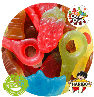 Mix de bonbons haribo