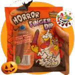 sucette horror finger dip framboise