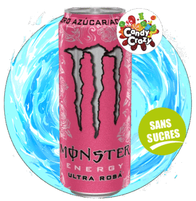 Monster ultra rosa sans sucres