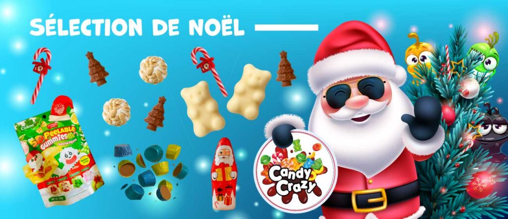 Bonbons pour noel Candy Crazy