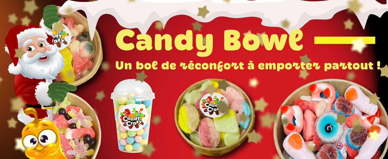 Candy Bowl bonbons pour noel