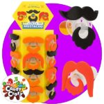 sucette tétine moustache