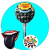sucette chupa chupstache langue noir parfum cola