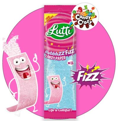 candy paper Bubblizz Lutti