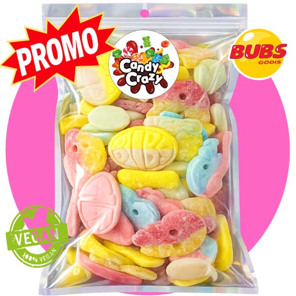 Mix bubs 1 kilo bonbon suédois