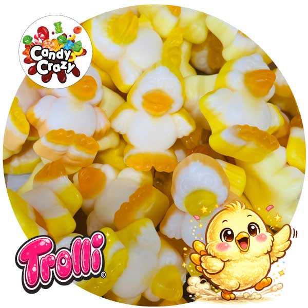 bonbon poussin fruité de Trolli