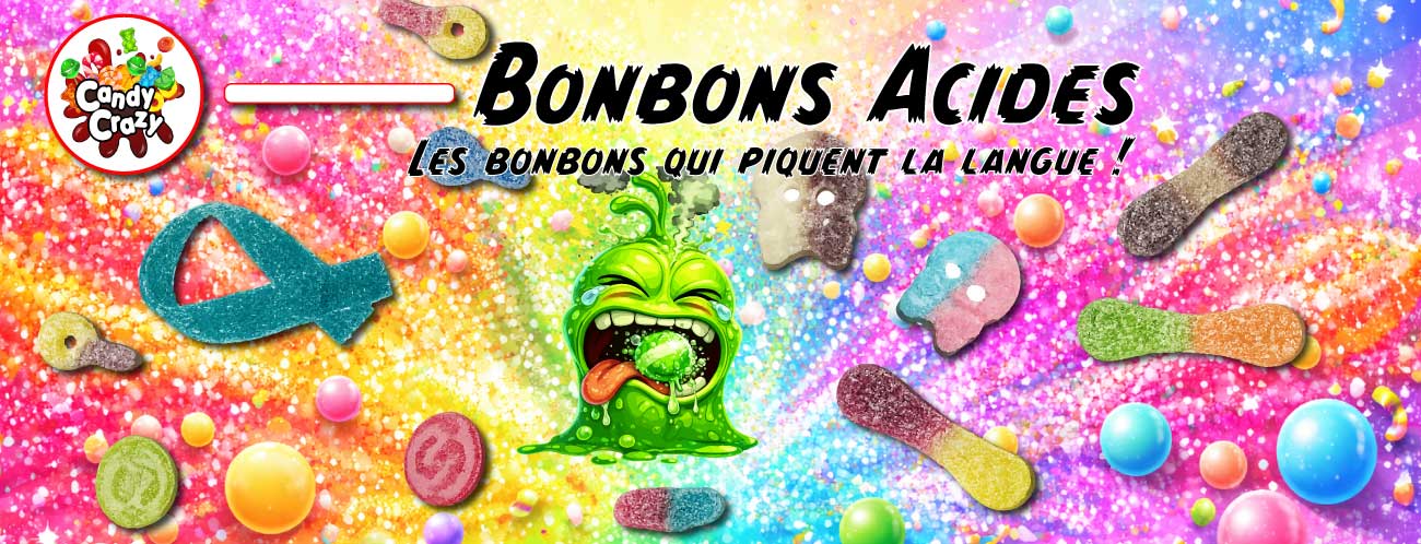 Bonbons acides ultra piquant
