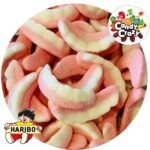 dentier sucré Haribo goût fraise