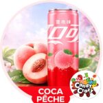 coca cola pêche