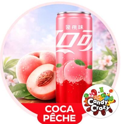 coca cola pêche