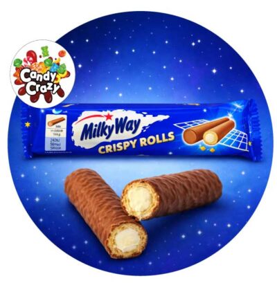 Milky Way Crispy Rolls – Gaufrettes croustillantes fourrées au chocolat