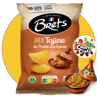 Chips brets saveur tajines de poulet aux épices