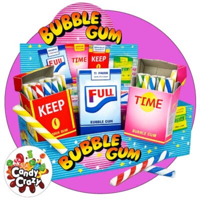 Crayons Bubble Gum Patrelle : sticks de chewing-gum rétro de notre enfance
