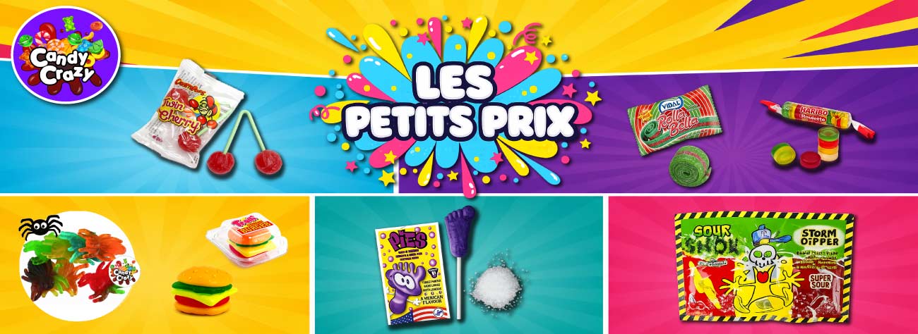 Bonbons pas chers à moins de 1€
