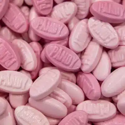 pandy berry ovals bonbons sans sucres ajoutés