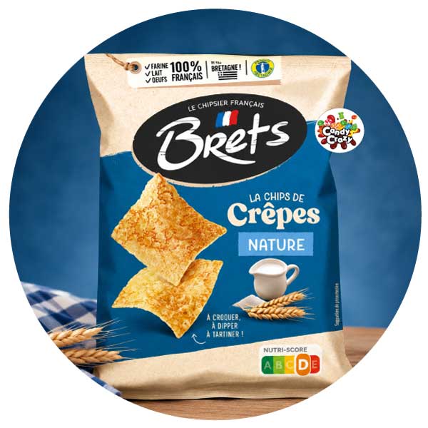 chips de crêpes brets nature