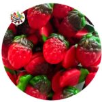 bonbon fraise fourrée fini