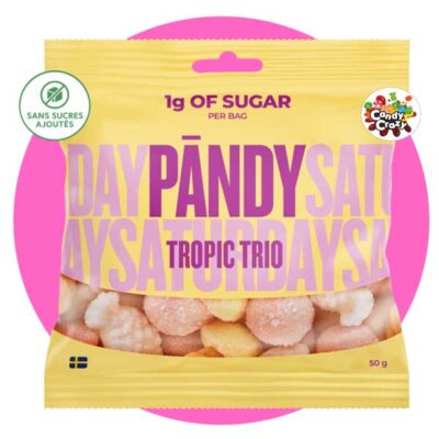 pandy tropical trio bonbons sans sucres ajoutés