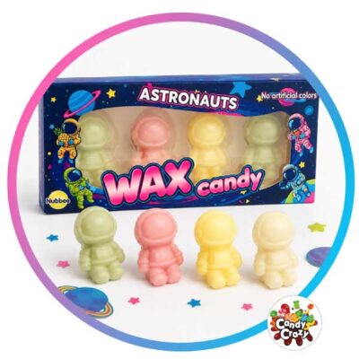 wax candy astronautes