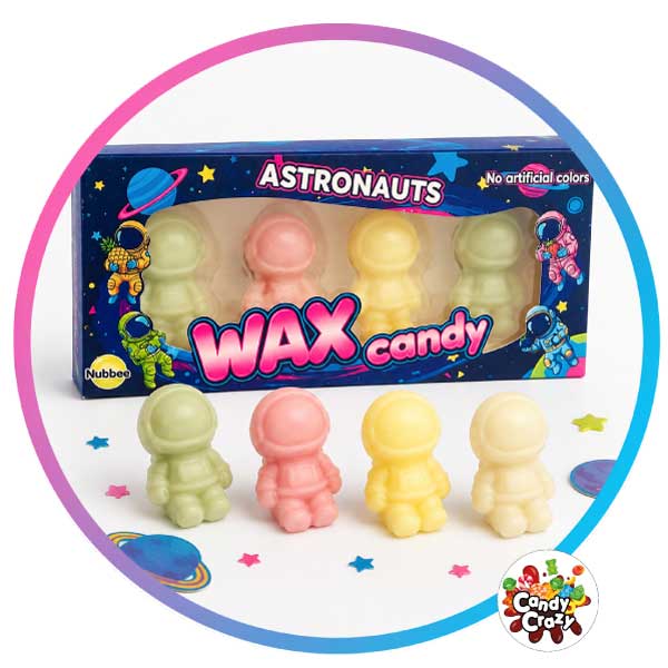 wax candy astronautes