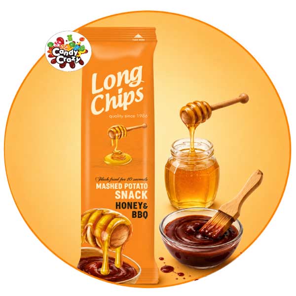 long chips miel barbecue