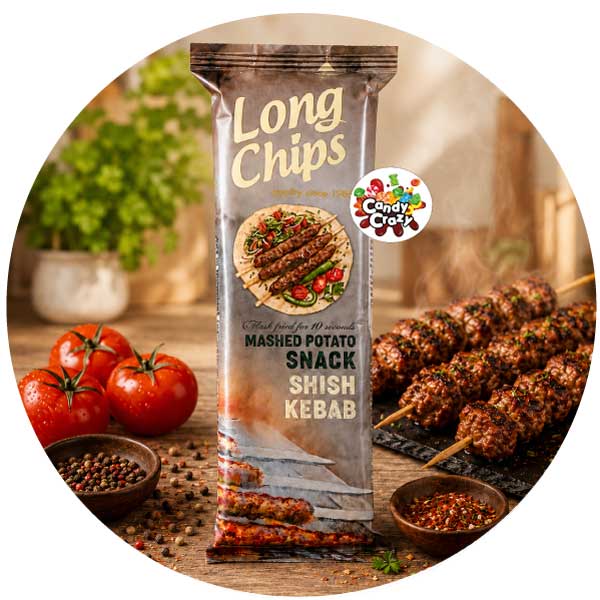 chips long shish kebab