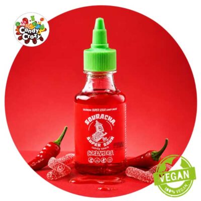Zed Candy Souracha Super Sour Sauce – Bonbon Liquide Ultra Acidulé