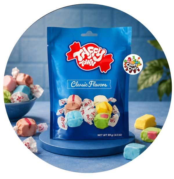 taffy town bonbon moelleux américain