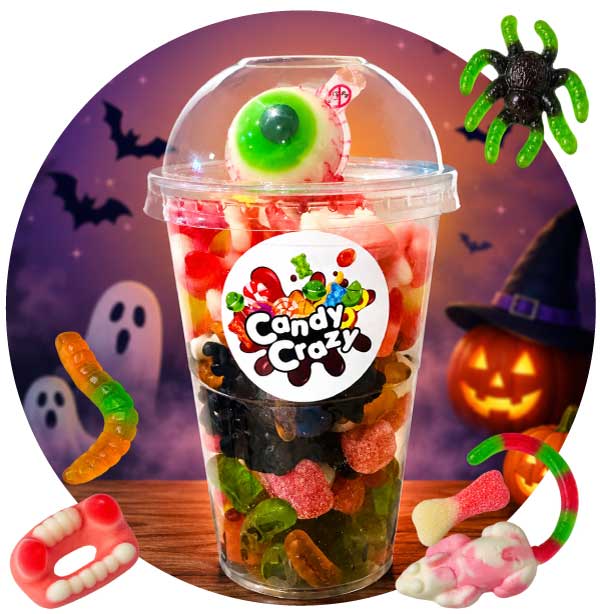 candy cup bonbons halloween