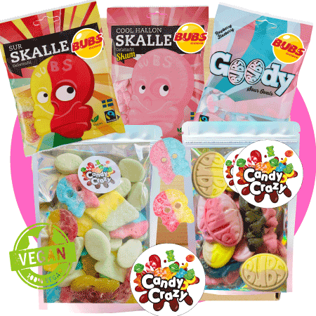 Pack découverte de bonbons BUBS