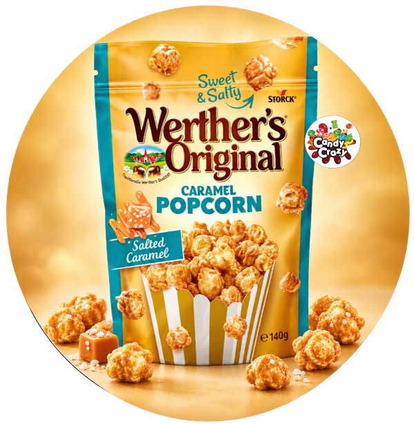pop corn werther's caramel salé
