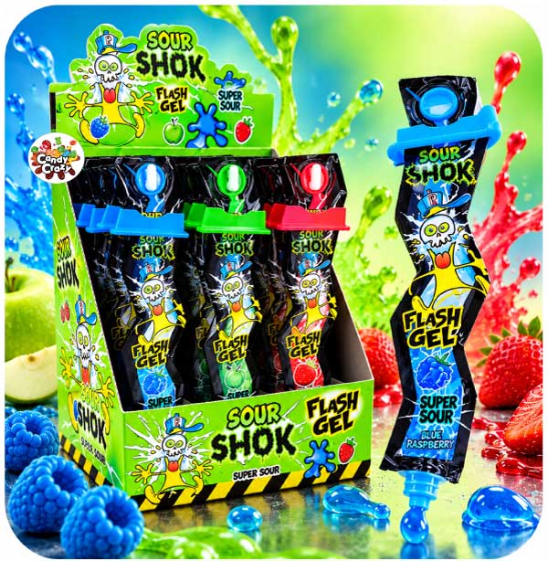 flash gel sour shok bonbon acidule