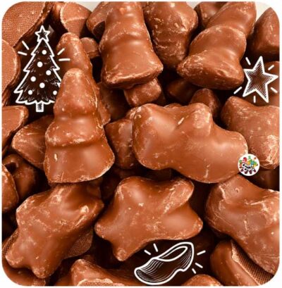 guimauve de noel chocolat au lait