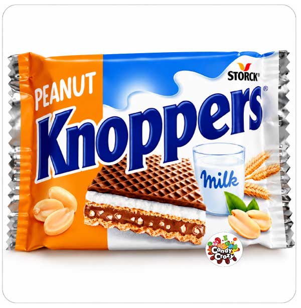 gaufrette Knoppers peanut butter