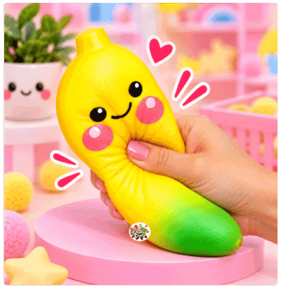 squishy banane 15 cm