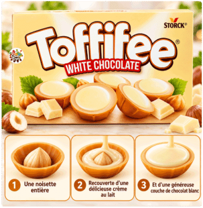 toffifee chocolat blanc